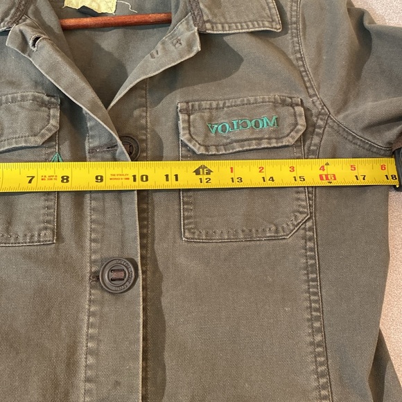 Volcom - Fitted Army style jacket. Size m - Picture 5 of 13